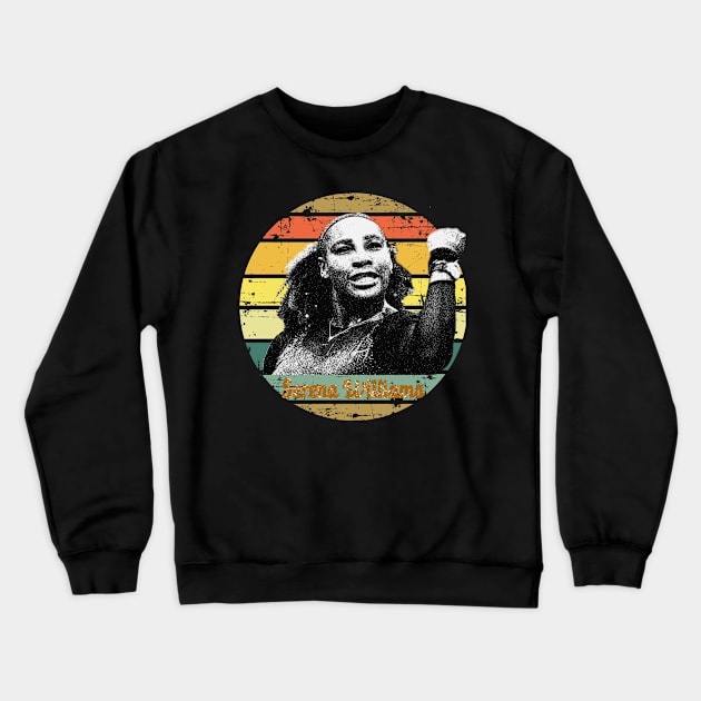 serena williams//Retro Vintage Crewneck Sweatshirt by 9ifary